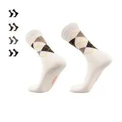 SILVERA NANOTECH - Medias de vestir alpaca merino oficina casuales térmicas hombre mujer