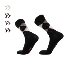 SILVERA NANOTECH - Medias de vestir alpaca merino oficina casuales térmicas hombre mujer