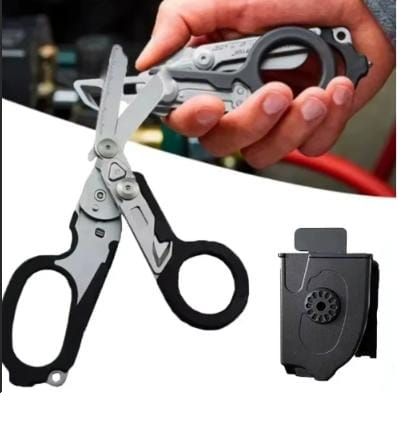 Tijeras de trauma multifuncionales 6 en 1 plegable