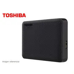 TOSHIBA - Disco Duro Externo Canvio Advance 1TB - Negro Mate - Portátil