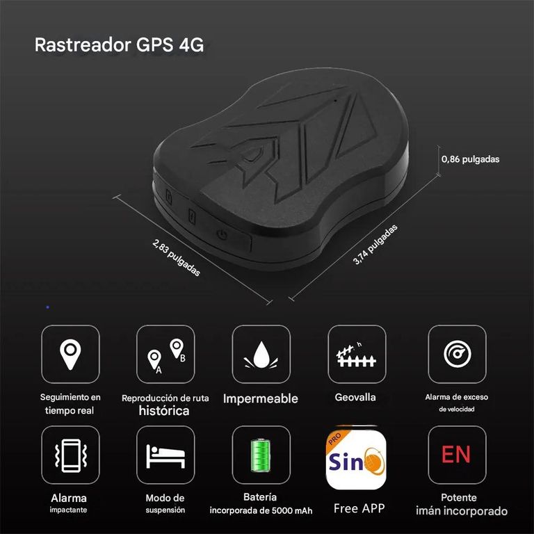 GPS Rastreador Tracker ST-915L - 4G magnético
