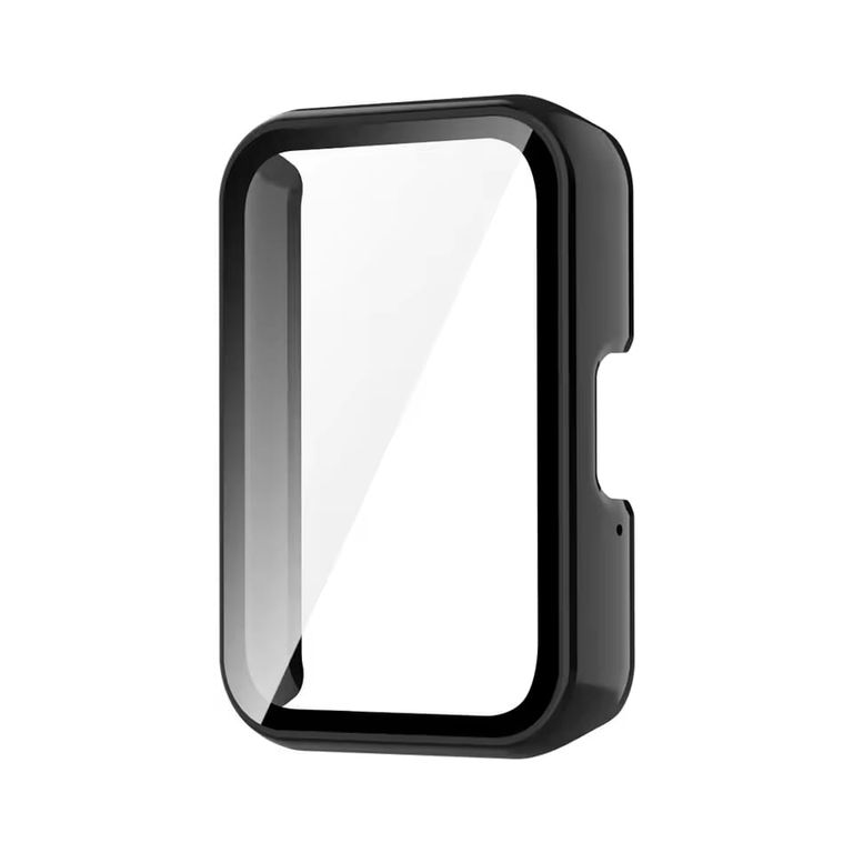 Case Bumper Cristal Templado Para Galaxy Fit3 Negro