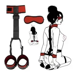 CHINA GLAZE - COLLAR CON ESPOSAS DE MANO Y MUÑEQUERAS