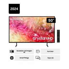SAMSUNG - Televisor Led 50 pulgadas Crystal UHD 4K 50DU7000
