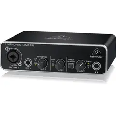 BEHRINGER - U-Phoria UMC22 Interfaz de Audio USB