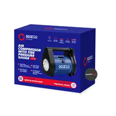 JET - Compresor de aire para neumáticos Sparco 12V