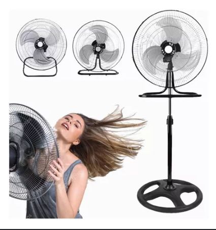 Ventilador 100W de 18" 3 en 1 gausho-18-3B