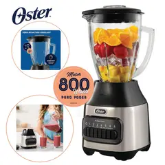 OSTER - Licuadora 1.5 Litros de 800W Pica Hielo