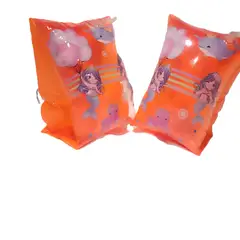 GENERICO - Flotadores de Brazo Inflables Sirena Naranja