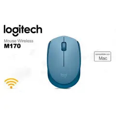 LOGITECH - Mouse M170 Inalámbrico Blue Gray