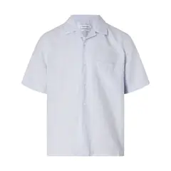 CALVIN KLEIN - CAMISA LINEN COTTON CUBAN S/S SHIRT