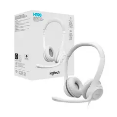 LOGITECH - Audífonos USB Con Micrófono H390 Blanco