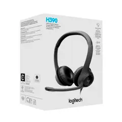 LOGITECH - Audífonos USB Con Micrófono H390 Negro