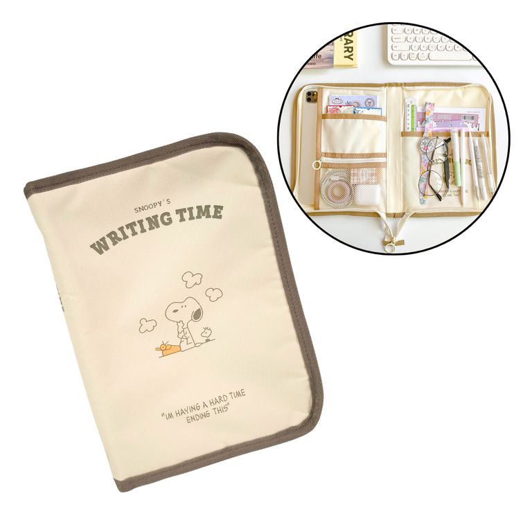 FUNDA PARA TABLET IPAD - CREMA