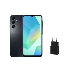 SAMSUNG - Celular Galaxy A16 256Gb Black + Travel Adapter