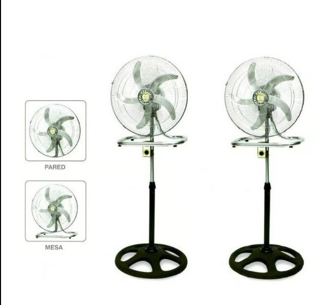 Pack de 2 Ventiladores 5 Aspas 3 en1 18" 200w