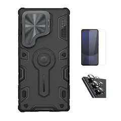 NILLKIN - CASE ARMOR PROP MAGFIT SAMSUNG GALAXY S25 ULTRA Y VIDRIOS