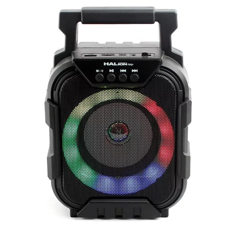 Parlante con Bateria Poker 50w LedBT Ha-M2
