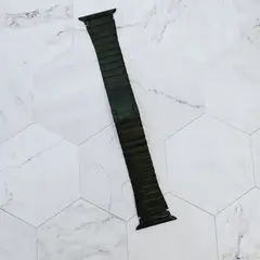 GENERICO - Correa Acero Spg para APPLE WATCH 44mm - 45mm - 49mm - Negro