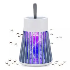 GENERICO - Pack 2 Lámparas eléctricas repelente con Led Uv trampa para Mosquito