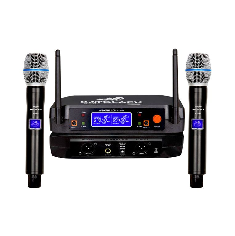 Micrófono Inalámbrico Profesional BT-D9G UHF