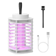 KELLER - Lámpara Mata Mosquitos Insectocutor Eléctrico Luz UV BL NY2