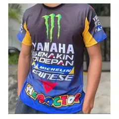 GENERICO - Polo Yamaha The Doctor MT03 R15 Michelin Camiseta MotoGP 46