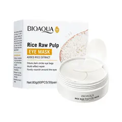 BIOAQUA - Mascarilla para Ojos de Arroz 60 piezas - 1 und