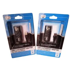 GENERICO - Adaptador Rj45 Usb 3.0 Ethernet 10/100mbps Laptop Pc