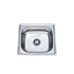 XM - Lavadero de Cocina en Acero Inoxidable Satinado 50x40x16cm