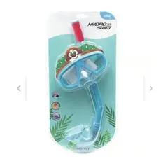 BESTWAY - Snorkel Oso Perezoso para Niños Celeste Verano