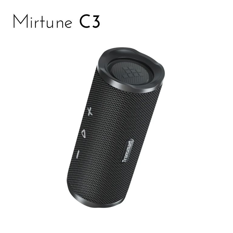 Parlante Bluetooth Mirtune C3 de 24W y Conexión TWS - Negro