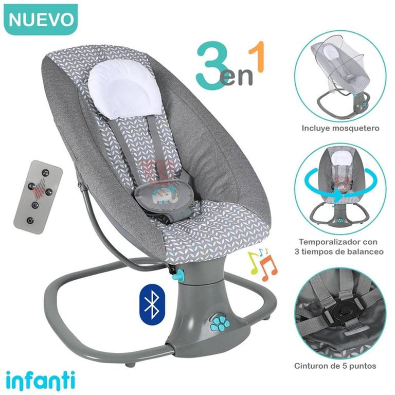 Silla Nido 3 en 1 DELUXE Con Control Remoto