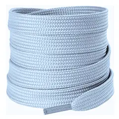 GENERICO - Pasador cordones grueso ancho para zapatillas 1.20m 2 pares