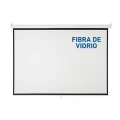 NEO DIGITAL - Pantalla ecran manual fibra de vidrio 150 pulgadas 3.05x2.29m