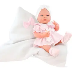 MUÑECAS REBORN - Muñeca Recién Nacida Berjuan Luana Tipo Reborn 43 cm