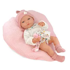 MUÑECAS REBORN - Muñeca Recién Nacida Berjuan Nataly Tipo Reborn 43 cm