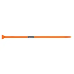 TRUPER - Barreta de punta de 7/8" x 100 cm, escoplo 60 mm,