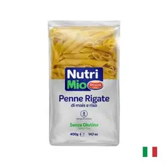 REGGIA - PASTA PENNE RIGATE NUTRI MIO ( GLUTEN FREE ) X 400GR
