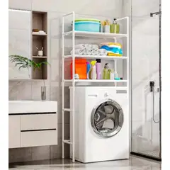 GENERICO - Organizador de Lavanderia Estante de Lavadora Multifuncional 3 Niveles
