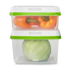 Rubbermaid - 2 Contenedores para Frutas 2114820