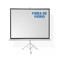NEO DIGITAL - Pantalla ecran trípode fibra de vidrio 100 pulgadas 2.03x1.52m