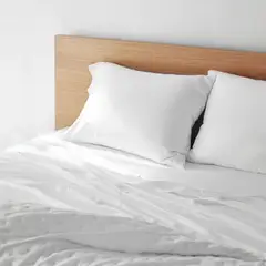 CLAUDIA RIVA HOME - Juegos de Sábanas de Bambú Blanco 300 Hilos