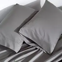 CLAUDIA RIVA HOME - Juegos de Sábanas de Bambú Charcoal 300 Hilos