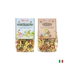GOURMET 117 - PASTA TRICOLOR DALLA COSTA X 250 GR (Teddy / Dinosauri)