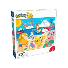 POKEMON - Rompecabeza Playa Pikachu 100 Piezas