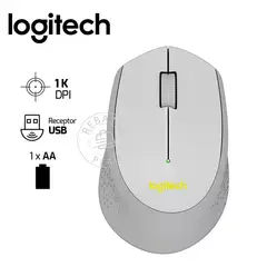 LOGITECH - M280 Wireless Gris Ratón Óptico Inalámbrico para Oficina