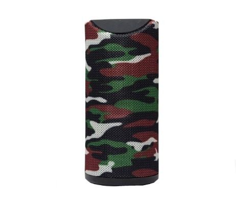 Parlante Bluetooth Portátil Anti-salpicaduras Verde camuflaje Verano