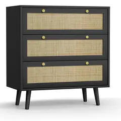 GENERICO - Comoda Moderna Con Ratan 3 Cj Noelia Amore Home