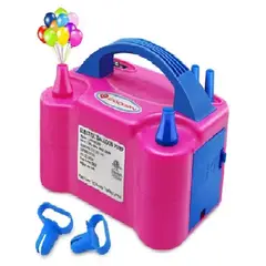 GENERICO - INFLADOR DE GLOBOS ELECTRICO PORTATIL-SOPLADOR AUTOMATICO